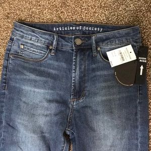 NWT! Articles of Society high rise jeans
